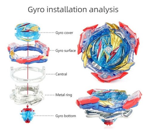 . Beyblade Bey Ultimate Valkyrie/valtryek Db B-193 Niños