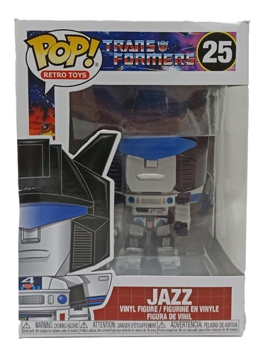 Funko Pop Transformers Jazz Caja Dañada