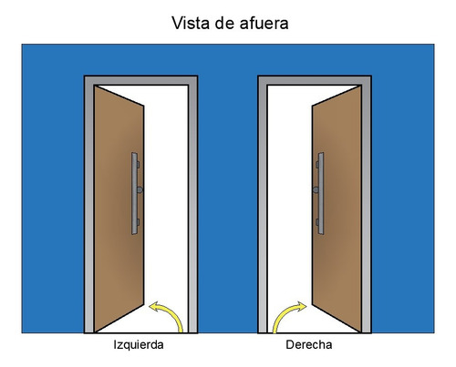 Puerta Ingreso Nexo Galva G780 90 X 205cm Negro Izquierda