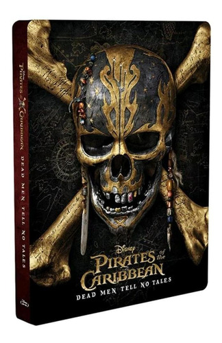 Piratas Do Caribe  A Vingança De Salazar - Blu-ray Steelbook