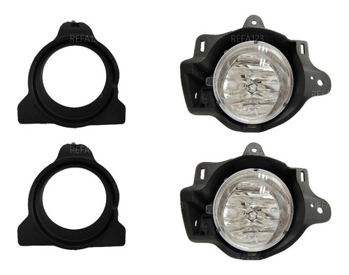 Faro Auxiliar Hilux 2012 2013 2014 2015 Toyota Kit Generico