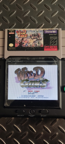 Wild Guns Snes Original (Usado)