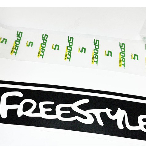 Faixa Compatível Ecosport Freestyle Adesivo Decorativo Preto