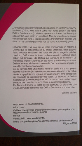 Imagen 2 de 2 de Tiempo Efímero - Delfina Goldaracena