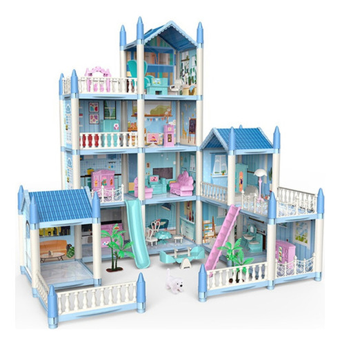 Casa De Muñecas Miniaturas Juguetes Muebles Casita Para Niña