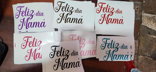 Stiker Día De La Madre 10x10 