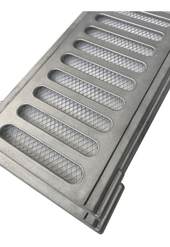 Ralo Linear Para Garagem Grelha Alumínio 15x50 Veículos Leve