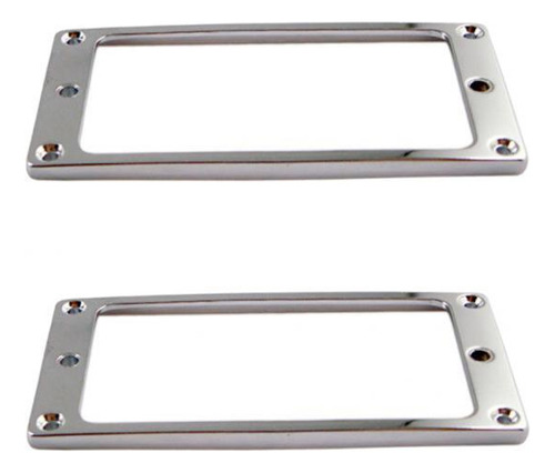 2 X 2 Piezas Metal Recogida De Montaje Base Para Guitarra