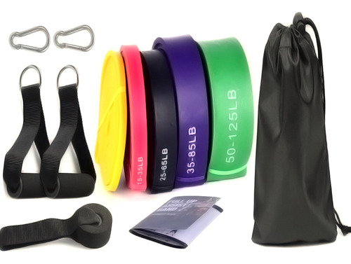 Juego De Bandas De Látex Resistance Band Home Gym Assistance