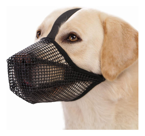 Cw 2 Mascarilla Para Mascotas Protectora Para Negro Medio