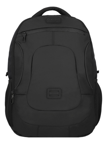 Mochila Xtrem Gamma 5xt Azul 35l Color Negro Diseño De La Tela Liso