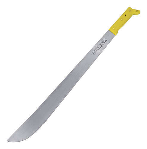 Machete Laminado Con Mango Amarillo Recto 14  Surtek