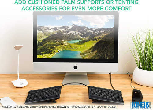 Teclado Ergonómico Separado Para Apple Mac | Kinesis Free...