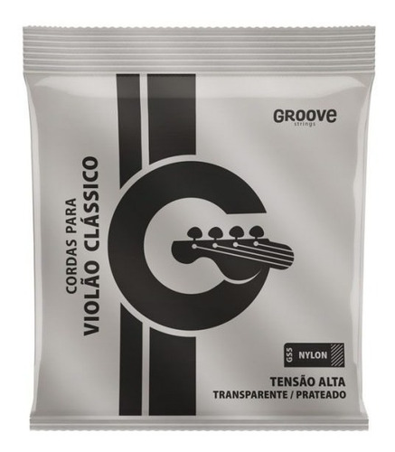 Encordoamento Solez Groove Gs5  P/ Violão Nylon Tensão Alta