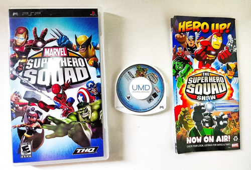 Marvel Super Hero Squad Original Psp Umd