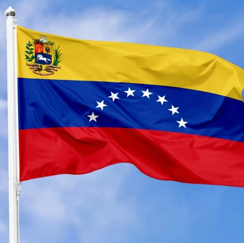 Bandera De Venezuela Medidas 90cm X 150cm Colegios Comercios