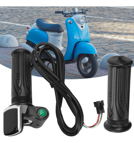 Acelerador De Bicicleta Eléctrica, Pantalla Lcd De Cantidad,