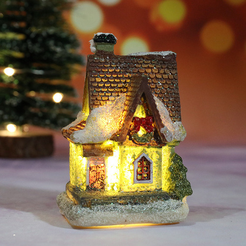 Lámpara Led De 6 Piezas De Decoración Navideña En Miniatura