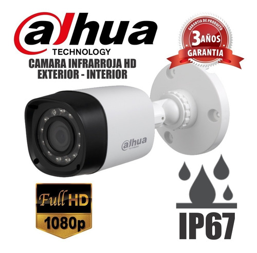 Kit Seguridad Dahua Full Hd Dvr 8 +disco 1tb Instalado + 4 Camaras 2mp 1080 Exterior Infrarrojas / Domo Interiores + Ip