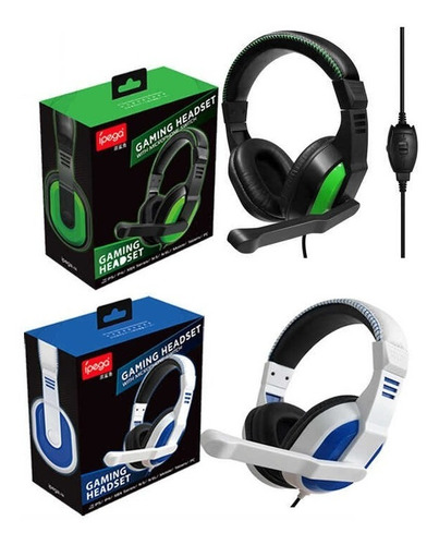 Imagen 5 de 5 de Audifono Gamer Ps5 Compatible Ipega Blanco