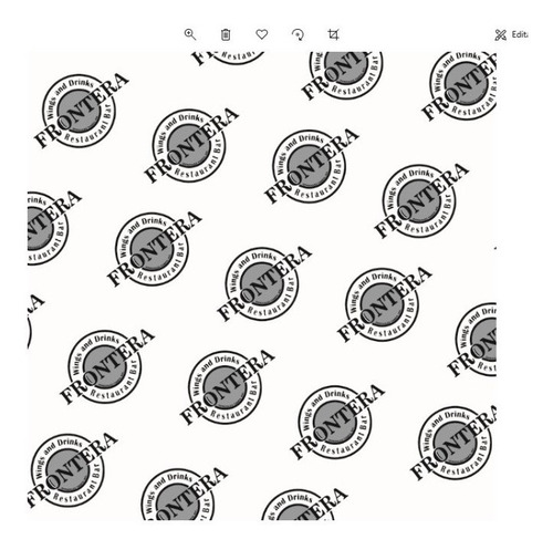 Papel Encerado Diseño Especial 12 Millares