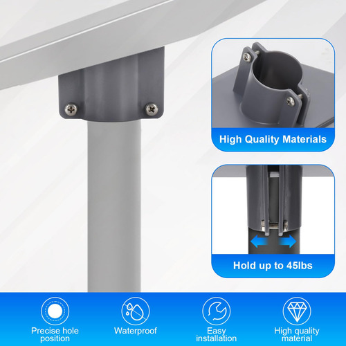 Base Sencilla Solo Soporte Sin Tubo Para Antena Starlink V4