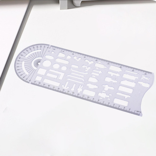 Regla De Dibujo Símbolos De Accidentes De Tráfico