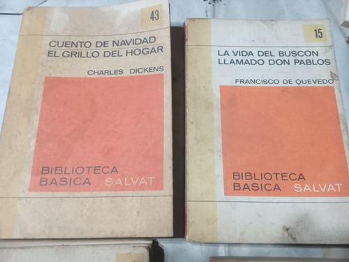 Lote De Libros Biblioteca Básica Salvat