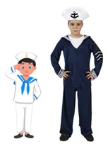 Comprar Disfraz Niño Profesiones Y Oficios Marinero 
