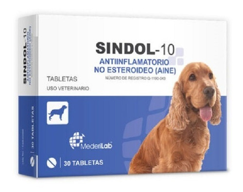 Sindol 10 30 Tabletas Perros Mederilab