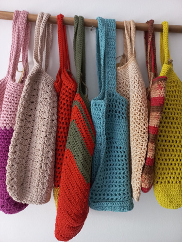 Carteras Tejidas A Crochet Varios Modelos 