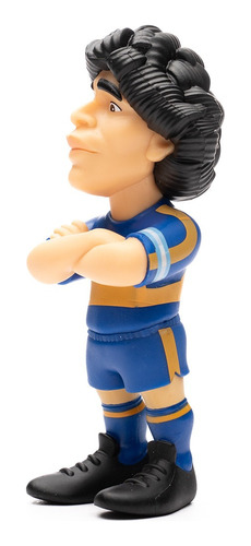 Minix Diego Maradona Boca Juniors 10cm Figura Muñeco Futbol