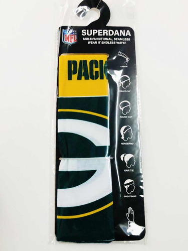 Bandana Empacadores De Green Bay Packers, Producto Oficial