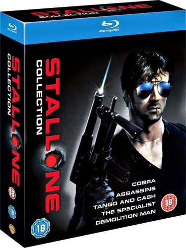 Blu-ray Stallone Collection - Box Com 5 Filmes - Importado