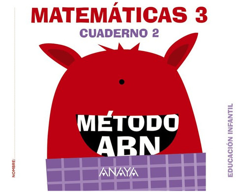 Matemáticas Abn. Nivel 3. Cuaderno 2. (libro Original)