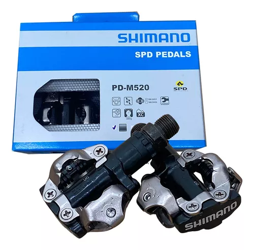 Pedales Shimano M520 SPD para MTB