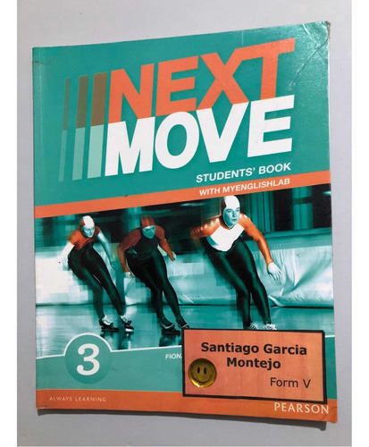 Libro Next Move 3 - Student's Book - Muy Buen Estado