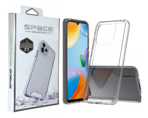 Case Space Collection Transparente Para Xiaomi Redmi 10c