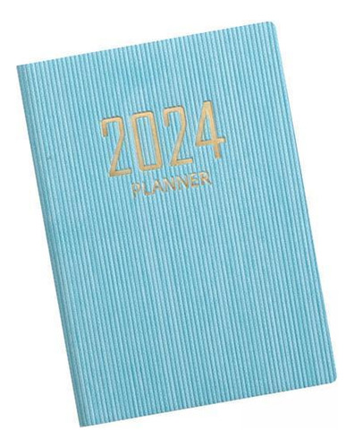 5 Agenda Cuaderno Libro De Registro 2024 Planificador Azul