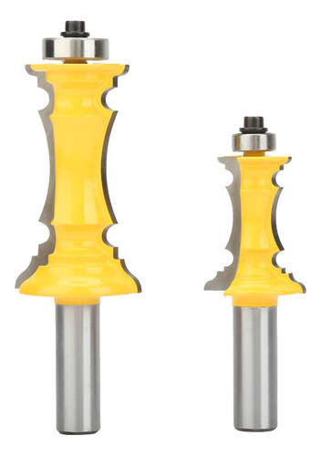 2024 2 Brocas For Enrutador De Moldura De Corona Vástago
