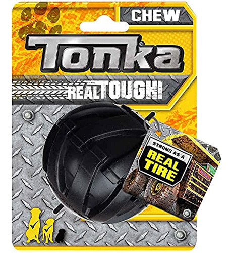 Tonka 3in Mega Tread Ball - Negro