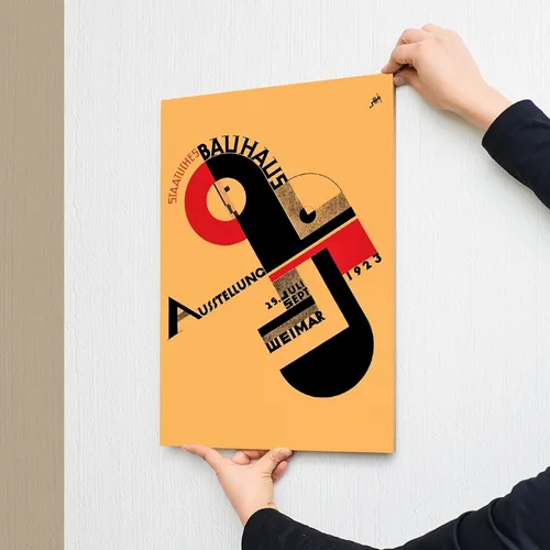 Cuadros Poster Bauhaus Weimar 1923 Arte Abstracto 33x48cm