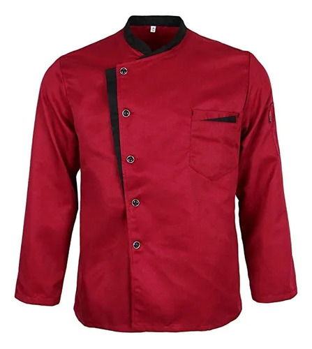 Camisa Unisex Corta Y Larga Con Uniforme De Chef De Cocina P
