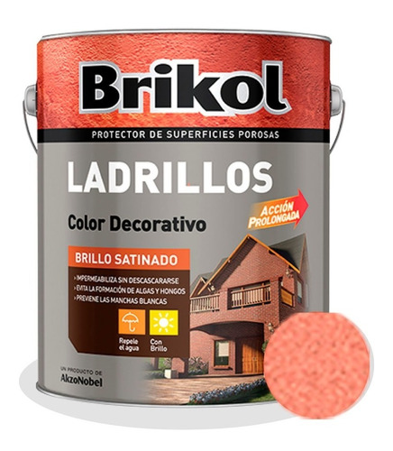 Brikol Ladrillos Protector Impermeab 10 Lts. Akzo - Iacono