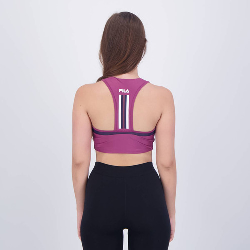 Top Fila Future Sports Flow Feminino Vinho