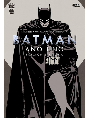 Ovni Press Dc Black Label Batman Año Uno ( Edicion Limitada