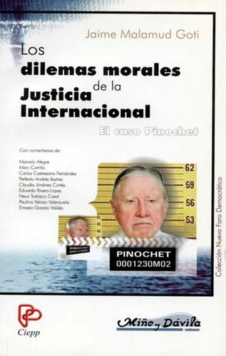 Imagen 1 de 2 de Los Dilemas Morales De La Justicia Internacion /malamud Goti