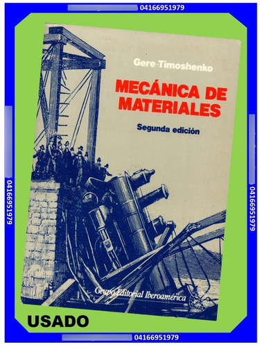 Libro Ingeniería Mecánica De Materiales Timoshenko (Usado)