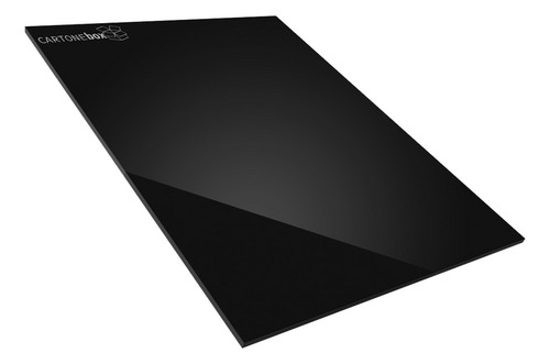 Placa Acrílico Preto Chapa 20x15 Cm 15x20 C/ 5mm