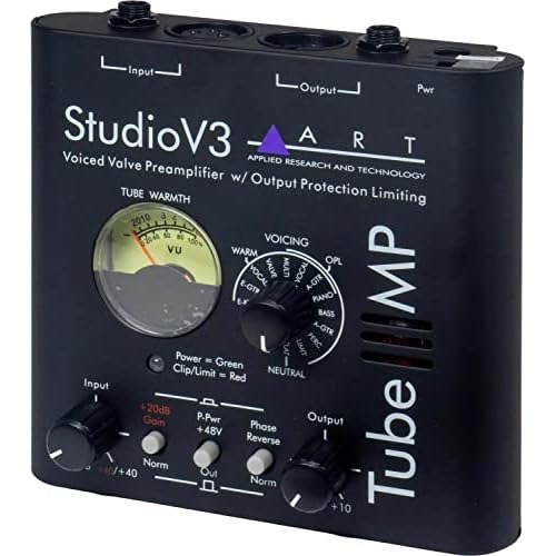 Preamplificador De Válvula Voiced Studio V3 Protecció...